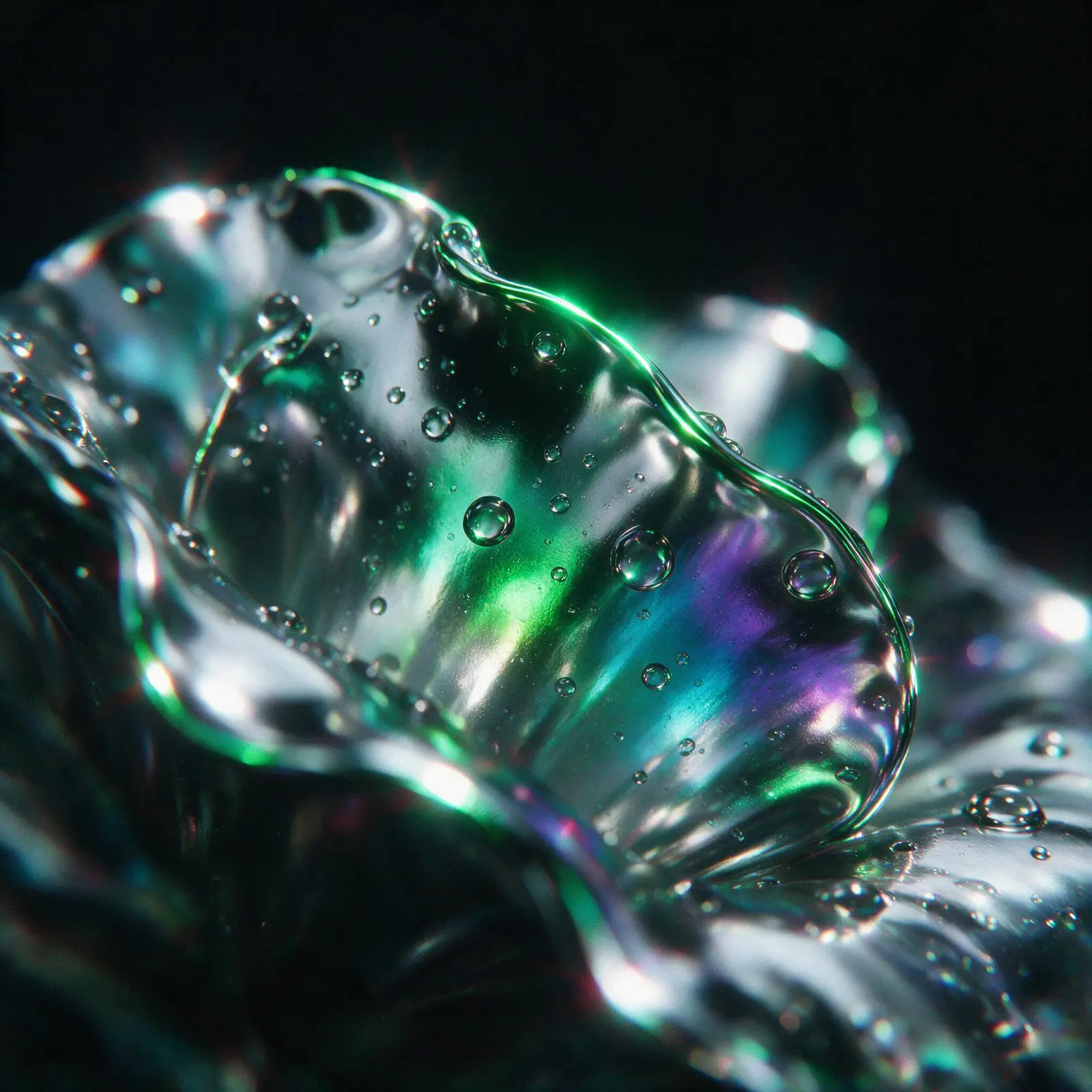 Prompt Garden — macro detail